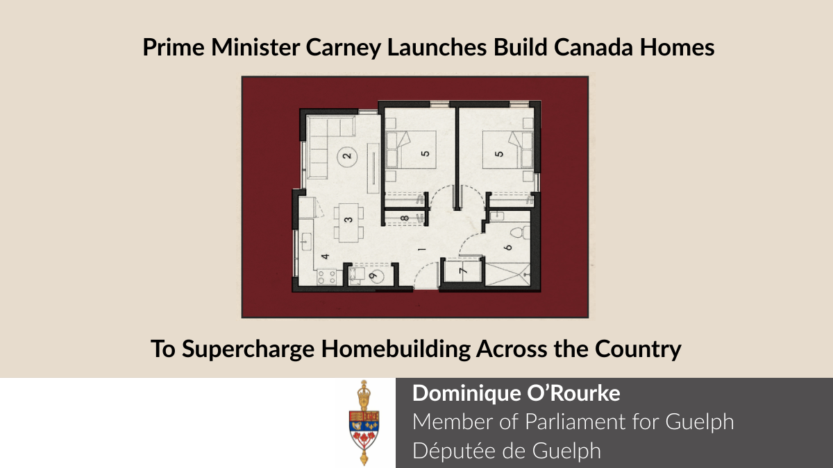 Government of Canada launches Build Canada Homes