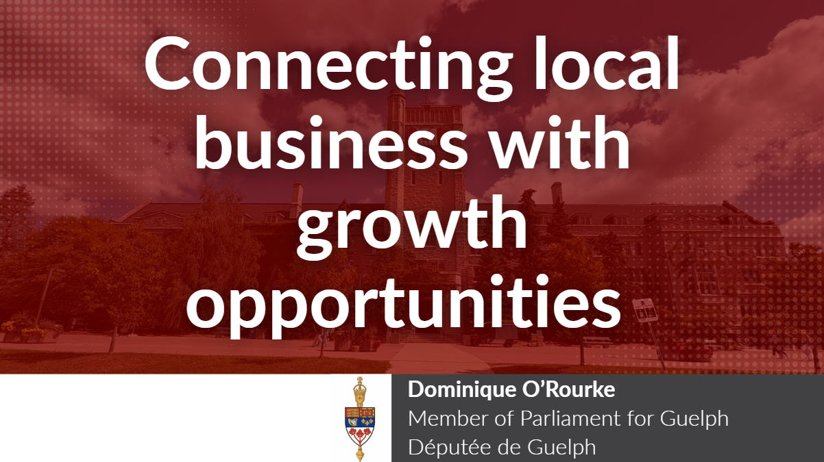 Connecting local business with growth opportunities