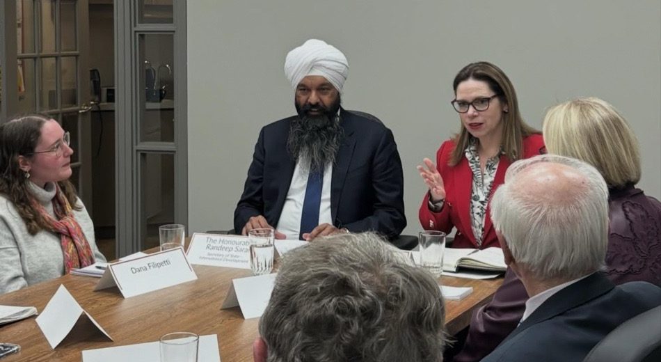 Secretary of State Sarai talks International Development with local leaders